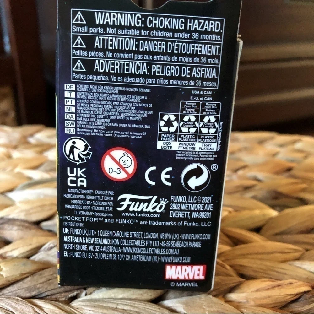Funko Pop Marvel: Eternals, Gilgamesh bobble-head pocket keychain